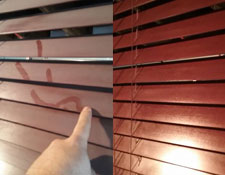 ultrasonic blind cleaning