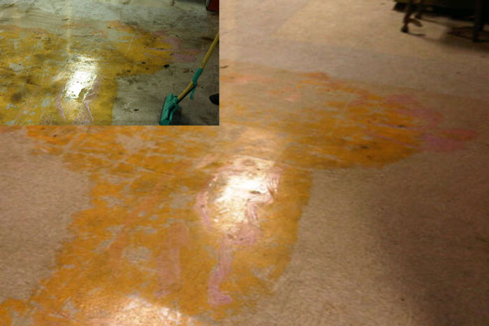 Floor Cleaning- Before & After